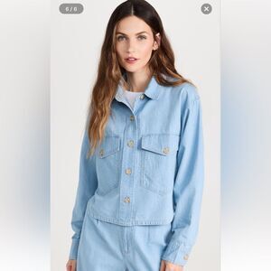 NWT! Z Supply Sunseeker Chambray Shirt Jacket Size Medium